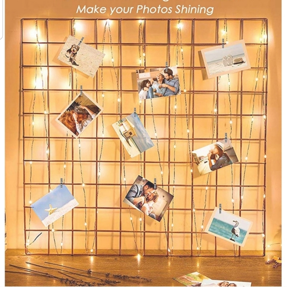 UO Fairy String Lights Photo Clips VSCO 33ft 100 - Picture 4 of 8